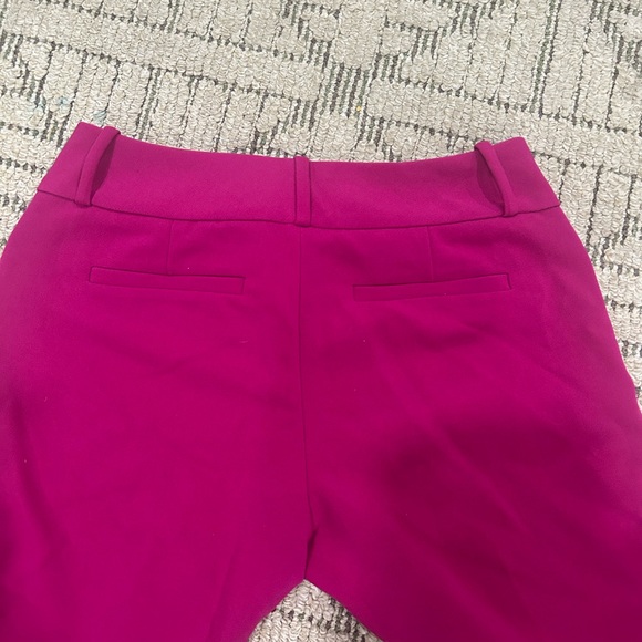 The Limited Hot Pink Straight Leg Pants size 2R - Picture 7 of 7
